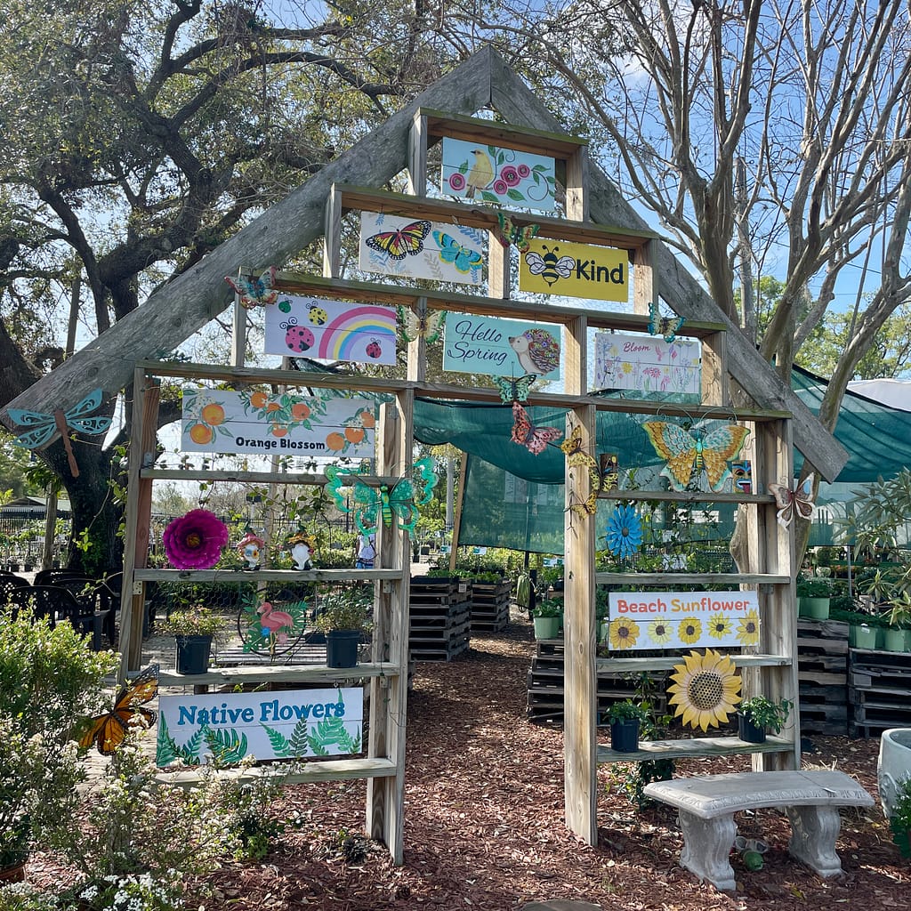 Spring Garden Wall