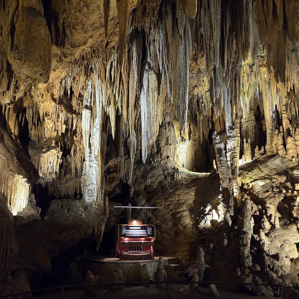 Great Stalacpipe Organ Underground in Luray Caverns