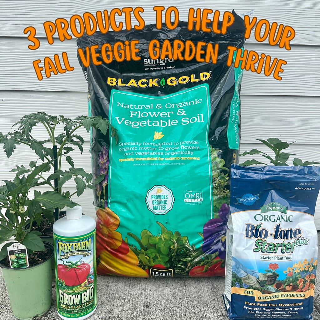 3 products to make your veggie garden thrive