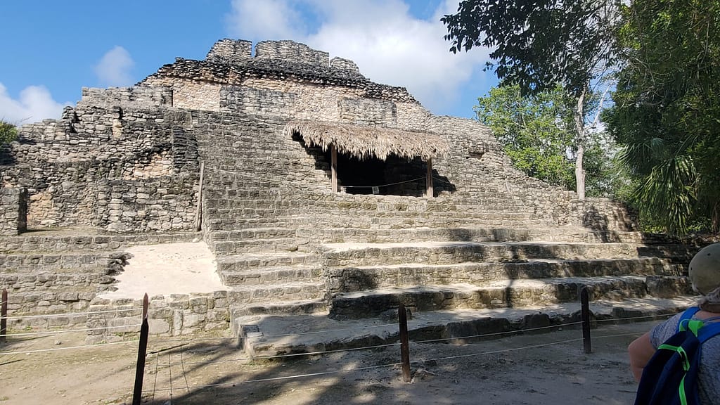 Mayan Ruins Pyramid at Chacchoben