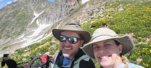 Joey and Kim at Devil's Thumb