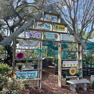 Spring Garden Wall