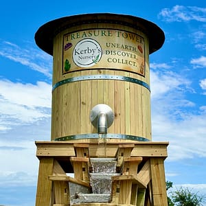 Kerby's Nursery Treasure Tower with Waterfalls