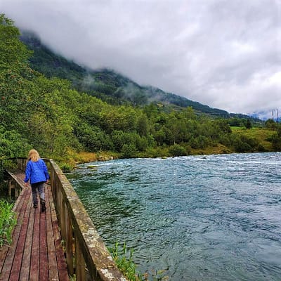 Maddy Hiking in Norway