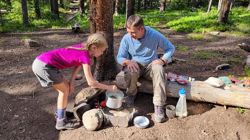 Cooking Over a Campfire
