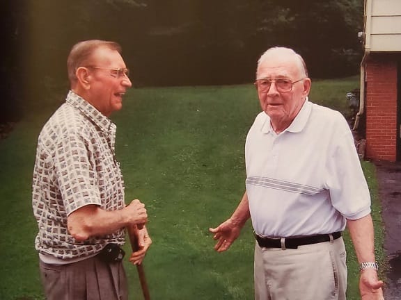 Joey's Grandpa and Friend