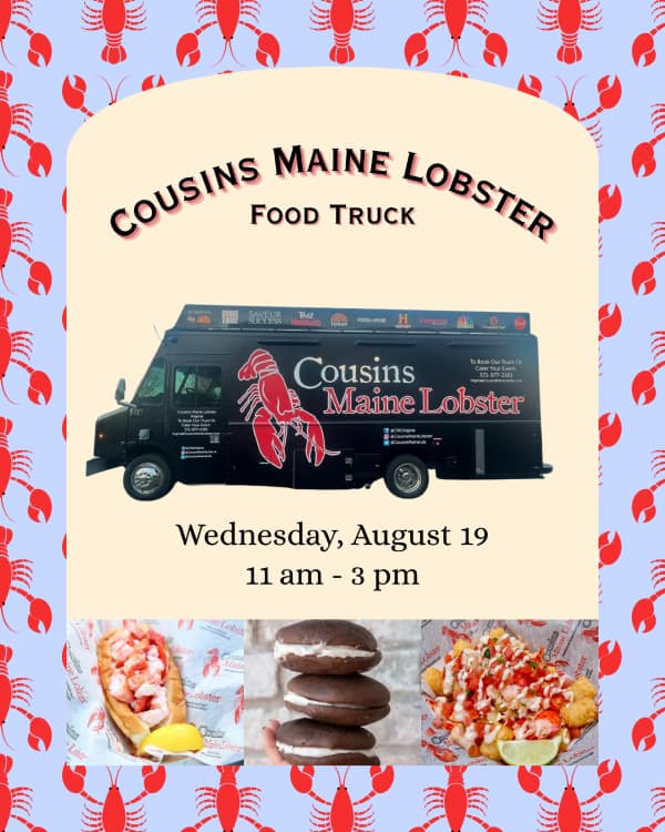 Cousins Maine Lobster at Kerby's Nursery, August 19, 2026