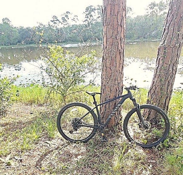 Bike by a River