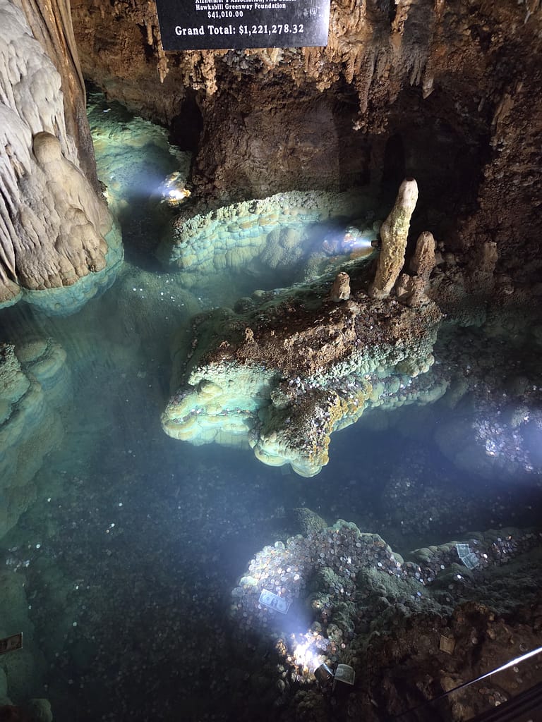 Underground Pool in Luray Caverns