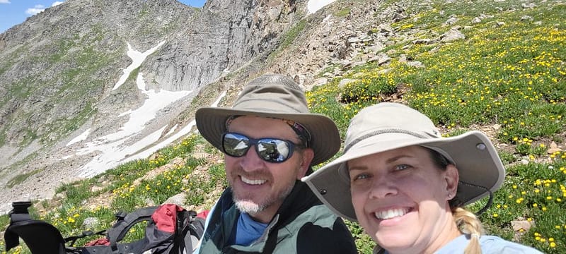 Joey and Kim at Devil's Thumb