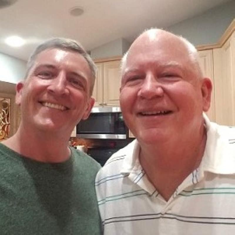Joey and His Dad (Two Men)