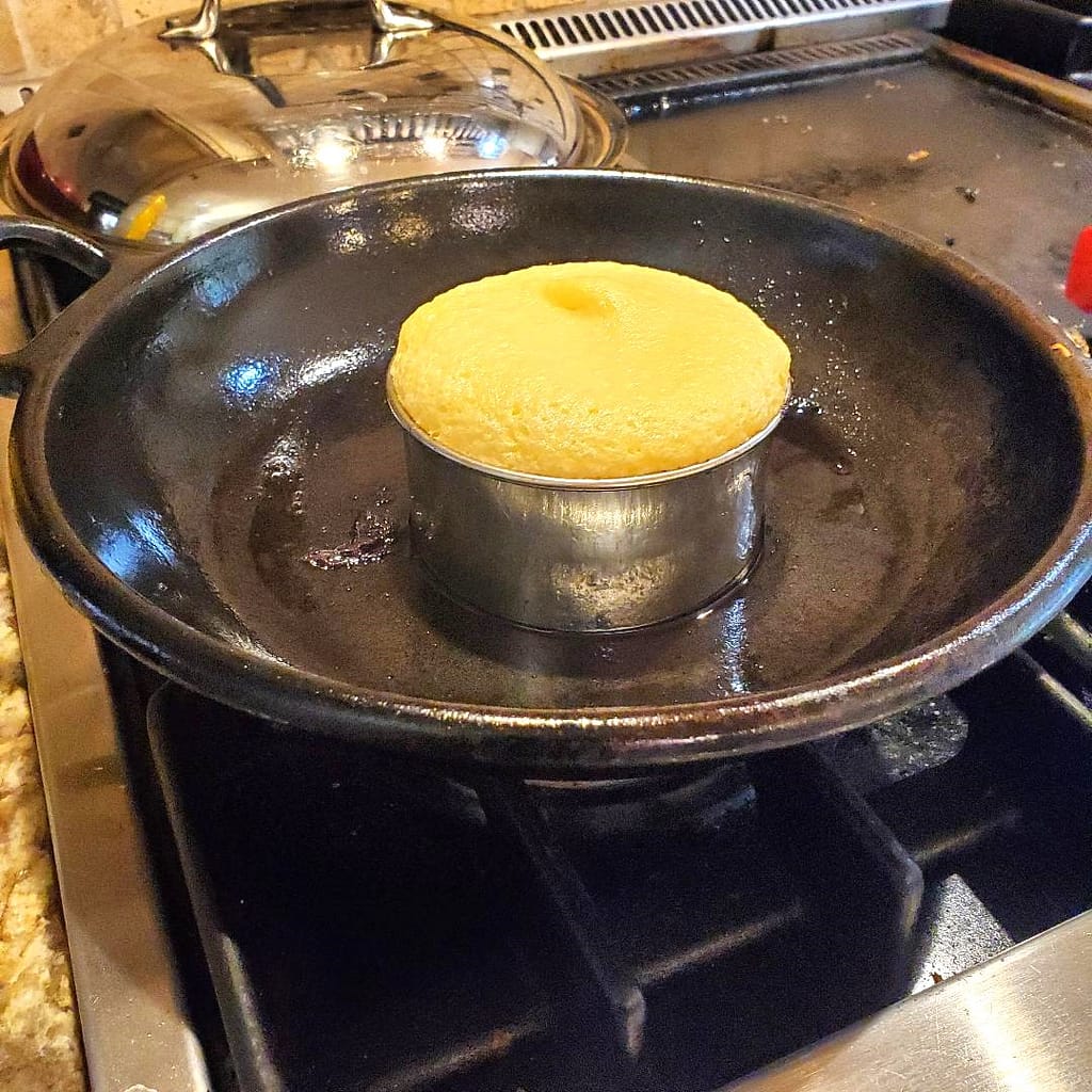 Japanese Souffle Waffle Cooking