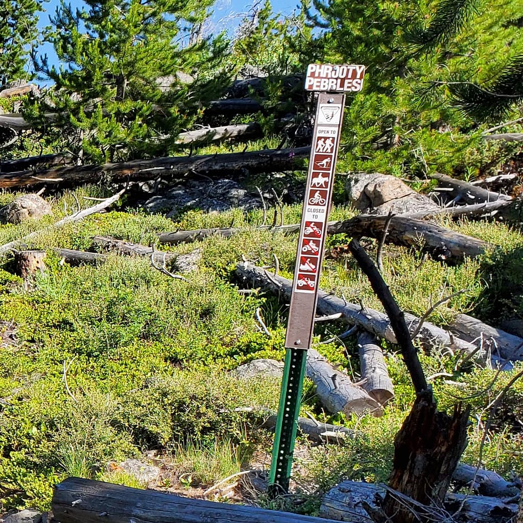 Phrooty Pebbles Trail for Mountain Biking in Colorado