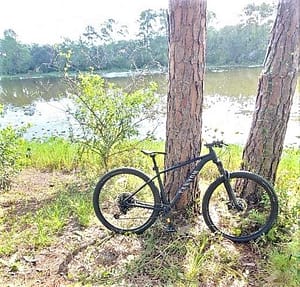 Bike by a River