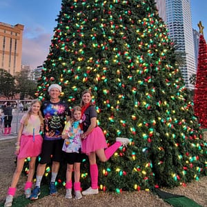 Bokor Family at the 2023 On Bikes Winter Wonder Ride