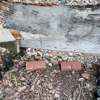 Bricks to Help with a Puppy Barricade