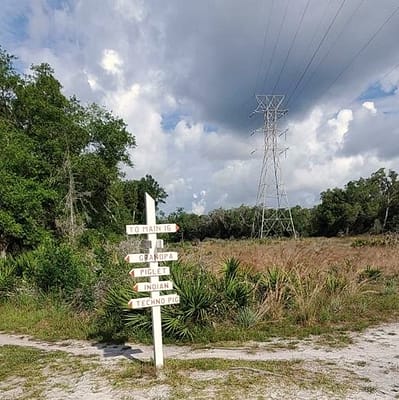 Flatwoods Signpost