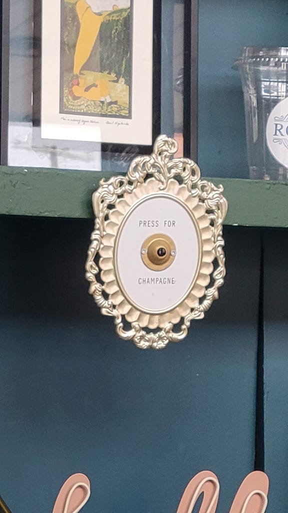 Doorbell on a Bookshelf
