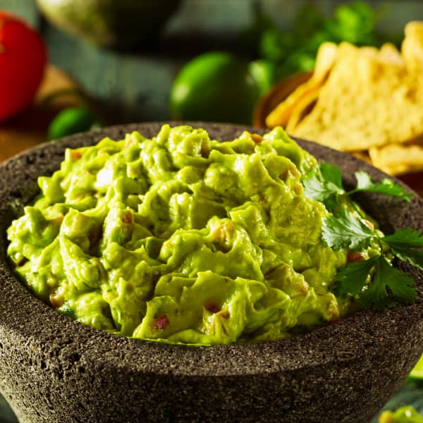 Guacamole in Bowl