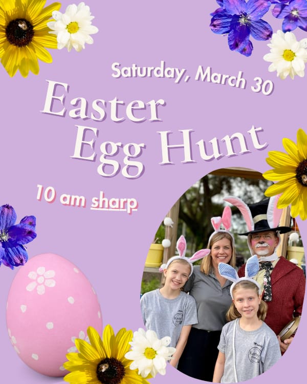 Kerby's Nursery 2024 Easter Egg Hunt Information