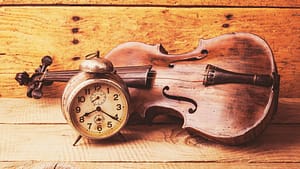 Clock and Violin