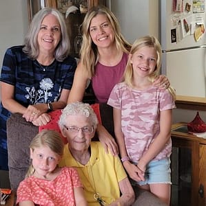 Four Generations of Ladies