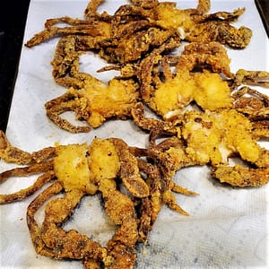 Pan-Fried Soft Shell Crabs