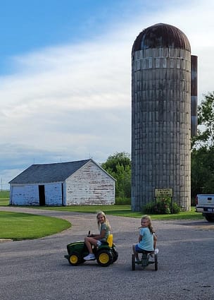 Girls on Tractors