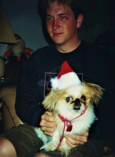 Joey and His Dog Bartok