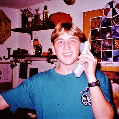 Joey as a teenager