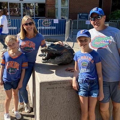 Bokor Family with the UF Gator
