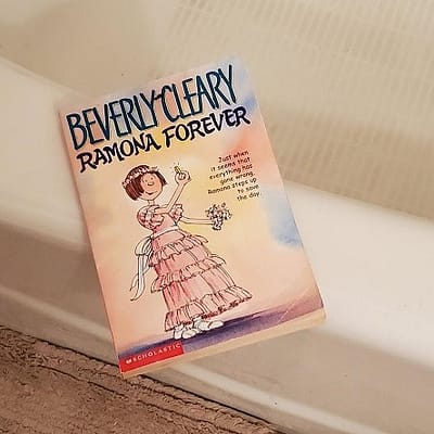 Beverly Cleary's "Ramona Forever" Book on the Tub