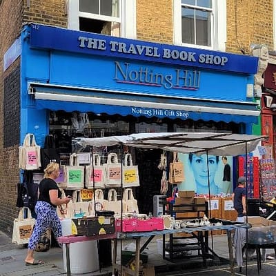 The Travel Book Shop in Notting Hill