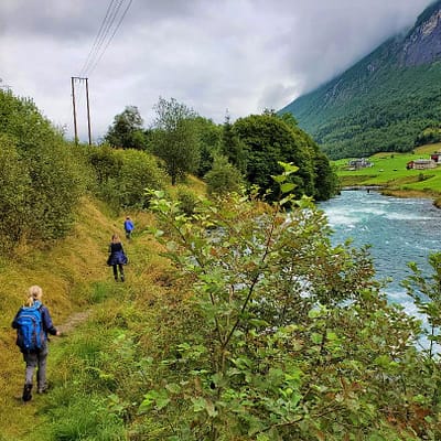 Bokor Family Hiking in Norway