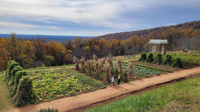Monticello Vegetable Garden