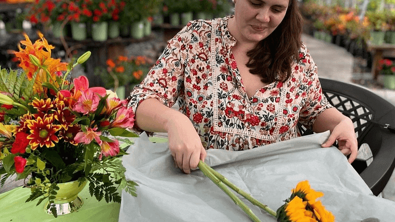 Kerby's Nursery Fall Flower Arrangement Workshop 2022