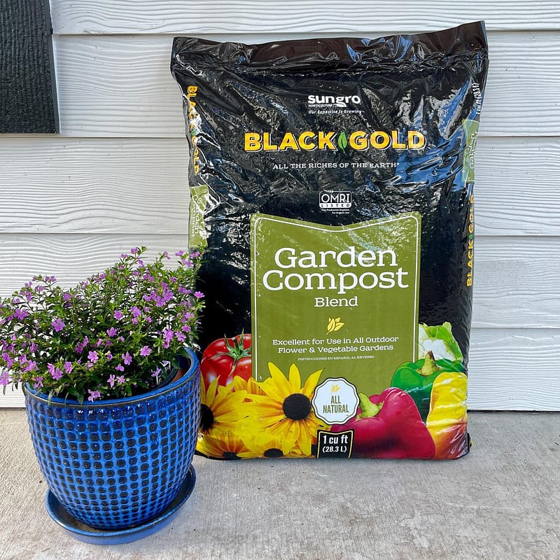 Black Gold® Natural and Organic Garden Compost Blend in bag