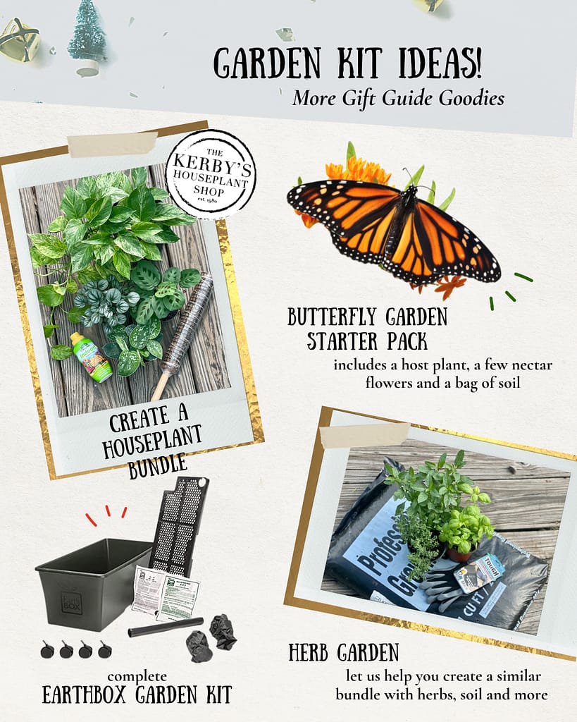 Kerby's Nursery Gift Guide 2021 Holiday Season - Garden Kit Ideas